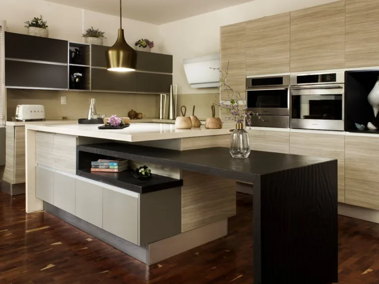 cuisine avec ilot central